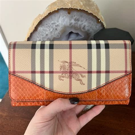 burberry haymarket penrose continental wallet